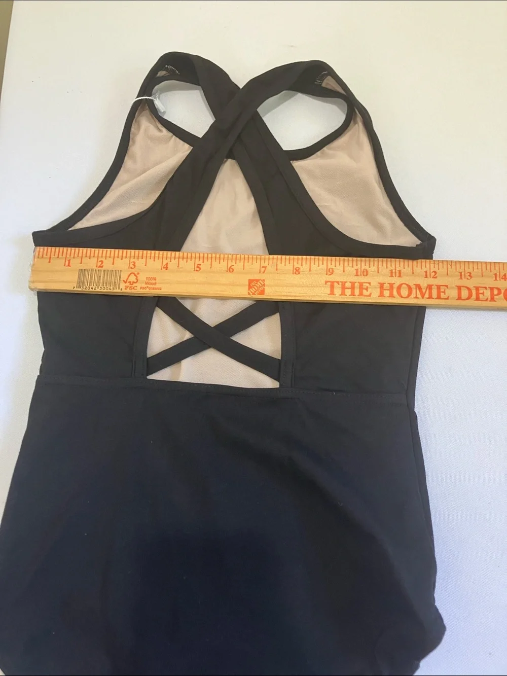 Black Dance Leotard for Kids - Classic Tank Style